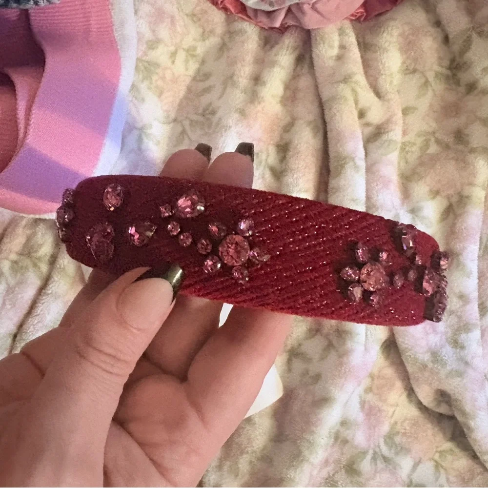 Lele Sadoughi Swarovski crystal Headband